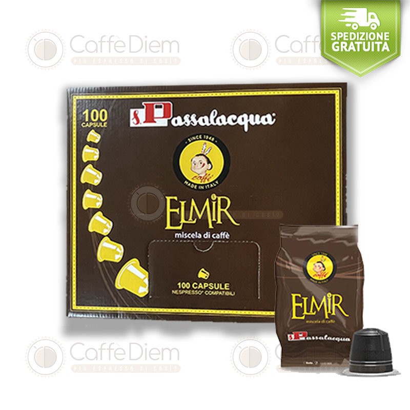  Offerta Capsule Compatibili Nespresso Caffè Passalacqua Elmir 200 