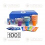 Kit Accessori Borbone da 100 pallettine,bustine zucchero e bicchierini da Caffè.