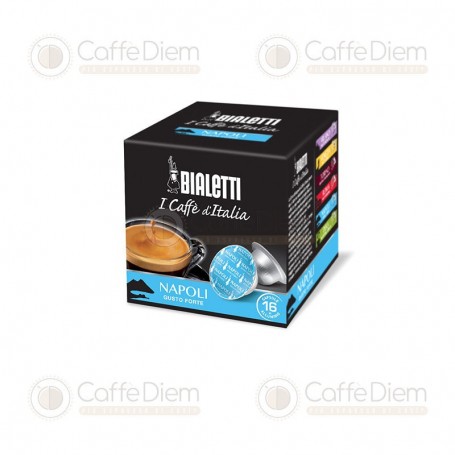 Original Bialetti Napoli Box of 16 Coffee Capsules