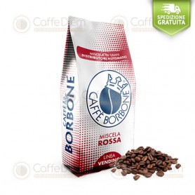 Borbone Coffee Beans Miscela Rossa - 6KG Whole Beans