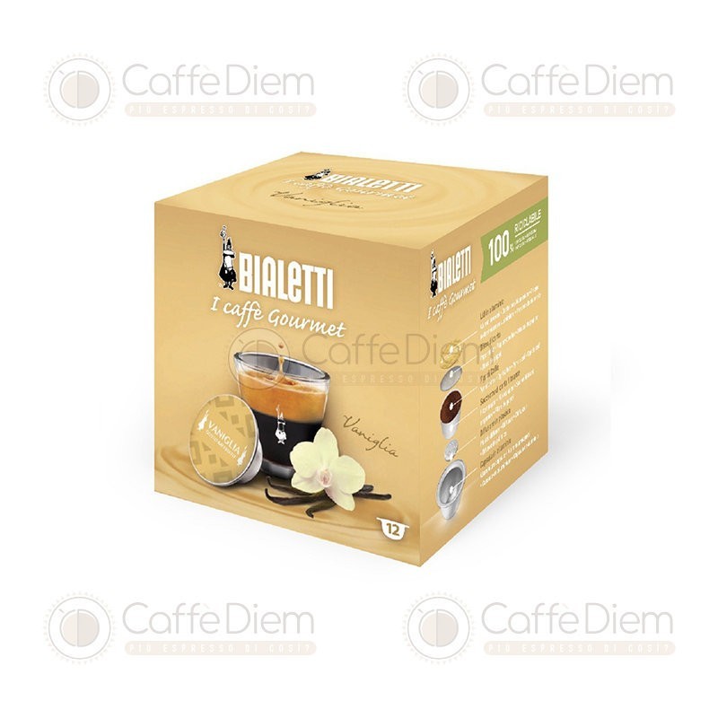 Bialetti Vaniglia 12 Capsule | Caffè Diem