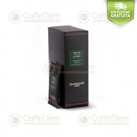 DAMMANN FRERES THE VERDE THÉ VERT AU JASMINE - 24 BUSTINE CRISTAL