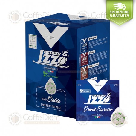 copy of Izzo GRAND ESPRESSO 150 Cialde Carta Ese 44mm Universali Compostabili
