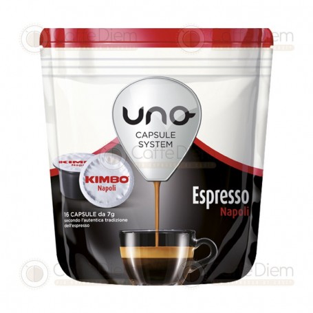 Kimbo Uno System Napoli - Pack of 96 Coffee Capsules