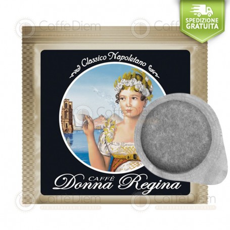 Donna Regina ESE Paper Pods 44mm Miscela Classico Napoletano - 3 Box of 150 Coffee Pods