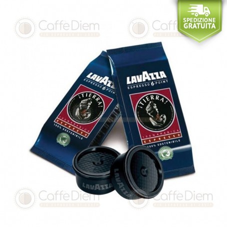 Lavazza Espresso Point ¡Tierra! Espresso - Box of 100 Coffee Capsules