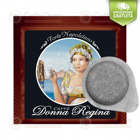 Donna Regina ESE Paper Pods 44mm Miscela Forte Napoletano - Box of 150 Coffee Pods