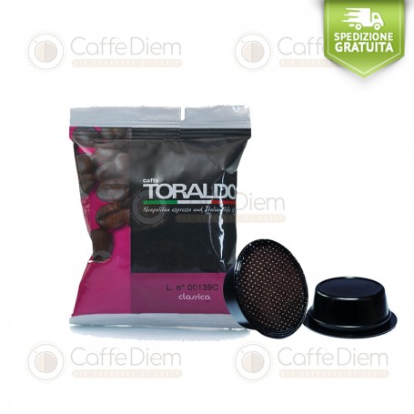 Toraldo 400 Coffee Capsules compatible with Lavazza A Modo Mio Classic Blend
