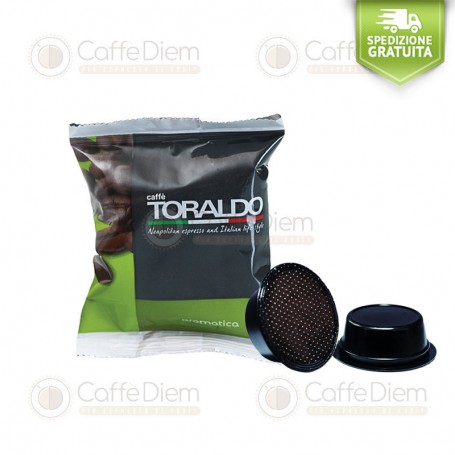 Toraldo 300 Coffee Capsules Compatible A Modo Mio AROMATICA Blend
