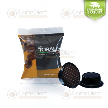 Toraldo 300 Coffee Capsules GOURMET 100% ARABICA Compatible with A Modo Mio