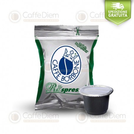 Borbone Respresso Decaffeinato Blend - 6 Box Of 100 Coffee Capsules Compatibles with Nespresso Coffee Machine