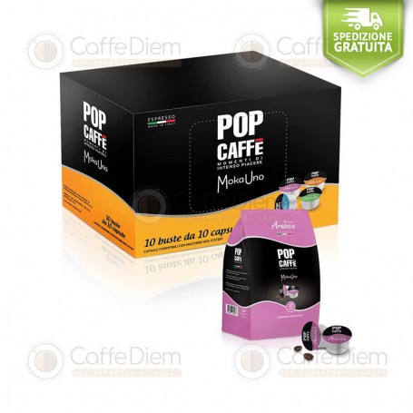 Capsule Uno System Pop Caffe Arabica