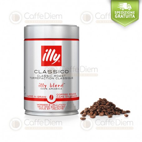 Caffè illy in grani Tostato Classico