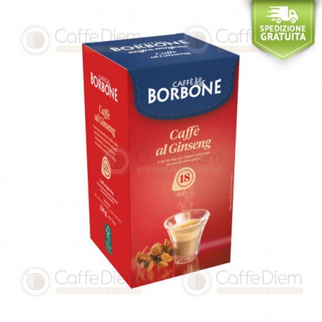 CAFFE' BORBONE 18 GINSENG ESE PAPER PODS 44 mm