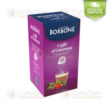 CAFFE' BORBONE 18 GUARANA' ESE PAPER PODS 44 mm