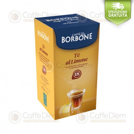 CAFFE' BORBONE 18 LEMON TEA ESE PAPER PODS 44 mm