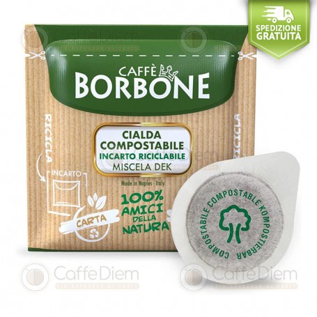 Cialde Caffe Borbone Dek Decaffeinato