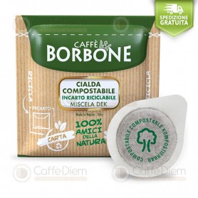 Offerta cialde caffè borbone decaffeinato