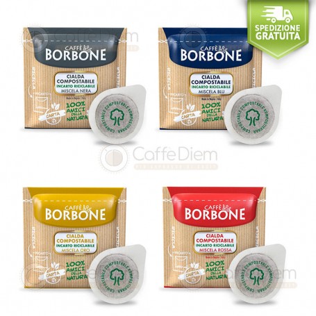 Cialde caffe borbone prova