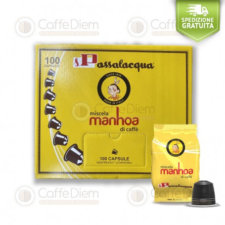Capsule Compatibili Nespresso Caffè Passalacqua Manhoa