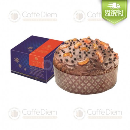 Panettone Sal De Riso Cioccoloso all'Albicocca e Vaniglia 1 Chilo