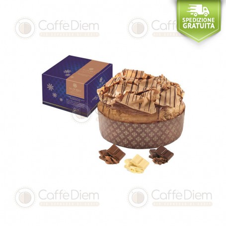 Panettone Sal De Riso i 3 Cioccolati Gianduia 1 Chilo