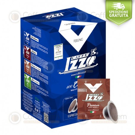 Capsule Compatibili Bialetti Caffè Izzo 100 Premium 100% Arabica