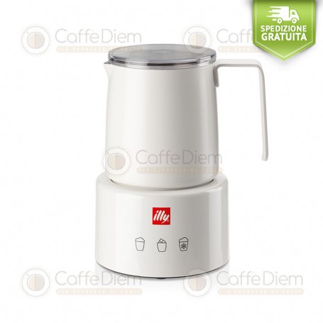 Electric Milk Frother illy - White