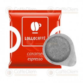 Lollo ESE Paper Pods 44 mm - Pack of 30 CARAMELLO ESPRESSO Pods