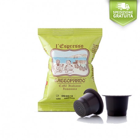 Capsule Compatibili Nespresso Caffè Toda Gattopardo Insonnia