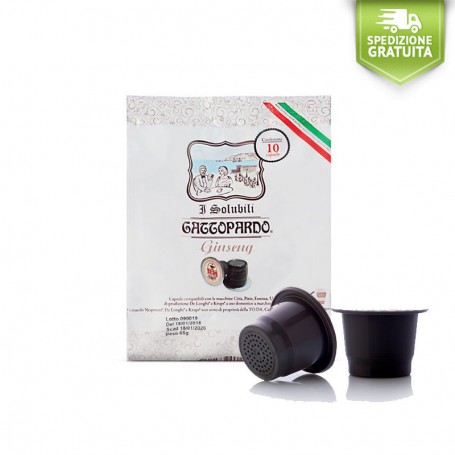 Toda Gattopardo capsule compatibili nespresso GINSENG
