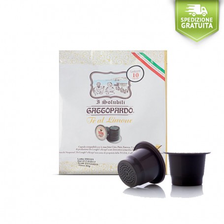 Capsule Compatibili Nespresso Gattopardo Lemon Tea