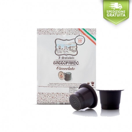 Capsule Compatibili Nespresso Gattopardo CIOCCOLATA