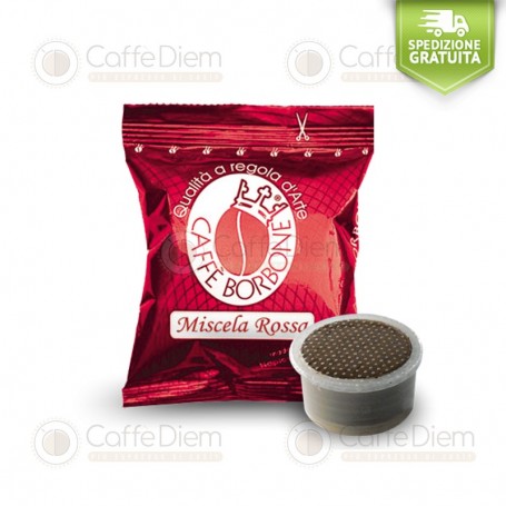 Borbone Espresso Point Red Blend - Box Of 100 Coffee Capsules Compatibles with Lavazza Espresso Point Coffee Machine