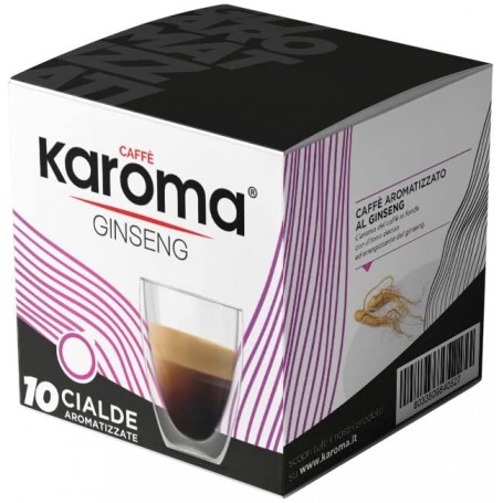 10 Coffee Pods Ginseng Karoma