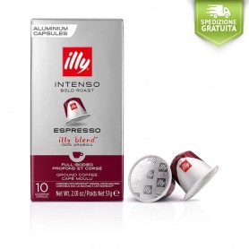 100 Capsule Nespresso illy Compatibili Tostato Intenso