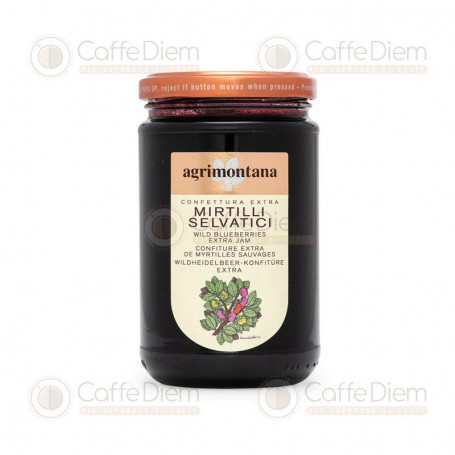 Marmellata Agrimontana Extra Mirtilli Selvatici