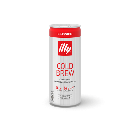 illy Cold Brew - Caffè Freddo in Lattina 12 x 250 ml