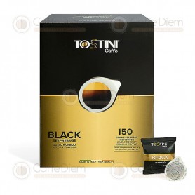 150 Cialde Caffè TOSTINI Miscela BLACK 8 grammi