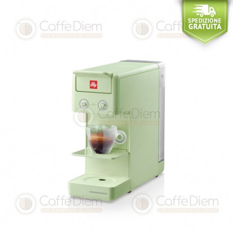 Macchina Caffè illy iperespresso Capsula Y3.3 Verde
