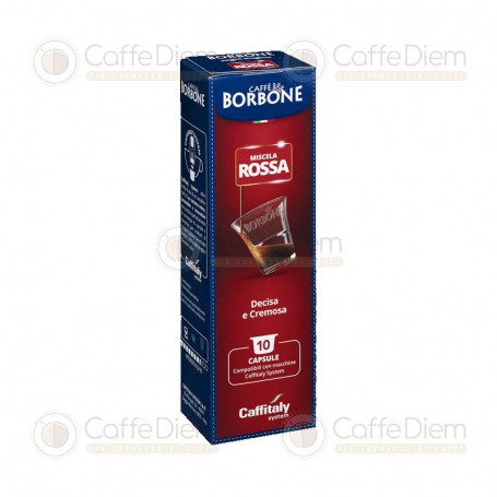 Capsule Borbone Caffitaly Miscela Rossa