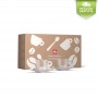 illy kit Experience 2 tazzine + 2 piattini + 2 Cucchiani per espresso in Luxion® disegnati da Matteo Thun