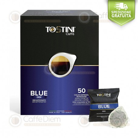 150 Coffee Pods Caffè Tostini DEK 8 Grams