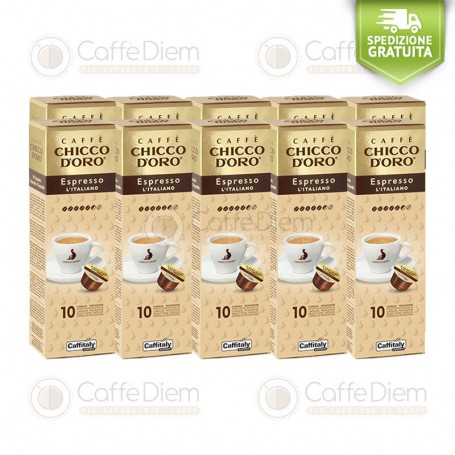 Caffitaly Chicco d'Oro Espresso L'Italiano 100 Capsule