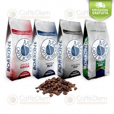 Caffè in Grani Borbone Kit Degustazione Prova 4Kg