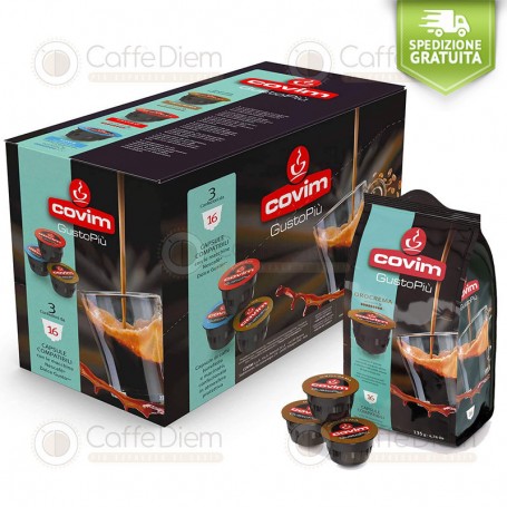 96 Coffee Capsules Compatible Dolce Gusto Caffè Covim Orocrema