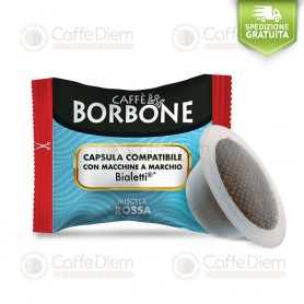 Capsule Borbone Compatibili Bialetti Red 300