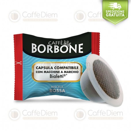 Capsule Borbone Compatibili Bialetti Red 600