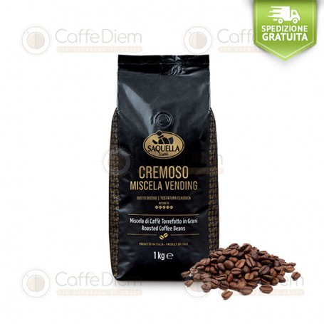 Caffè in Grani Saquella Miscela CREMOSO 6kg
