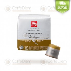 illy iperEspresso 108 Coffee Capsules Nicaragua 100% Arabica